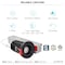 Luxrite 1 Inch LED Recessed Downlight 5 CCT Selectable 2700K-5000K 7W 500LM Dimmable Black LR23460 LR23461-1PK - alternate 3